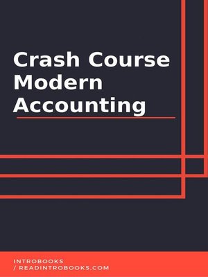 cover image of Crash Course Modern Accounting